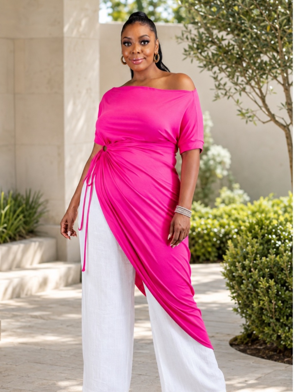 Pink Tunic Top